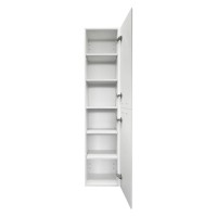 Шкаф-пенал Comfortу Ангара 00-00019359 (00-00019359CF), 35 см, подвесной, цвет белый матовый