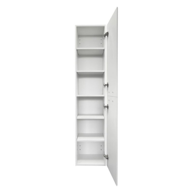 Шкаф-пенал Comfortу Ангара 00-00019359 (00-00019359CF), 35 см, подвесной, цвет белый матовый