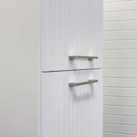 Шкаф-пенал Comfortу Ангара 00-00019359 (00-00019359CF), 35 см, подвесной, цвет белый матовый