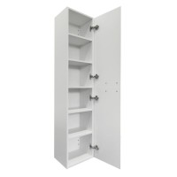 Шкаф-пенал Comfortу Танжер 00-00019362 (00-00019362CF), 35 см, подвесной, цвет белый матовый