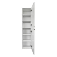 Шкаф-пенал Comfortу Танжер 00-00019362 (00-00019362CF), 35 см, подвесной, цвет белый матовый