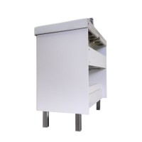 Тумба с раковиной Comfortу Танжер 00-00019535CF, напольная, 90 см, цвет белый матовый