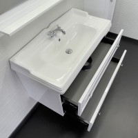 Тумба с раковиной Comfortу Феррара 00-00020308, 100 см, подвесная, цвет белый