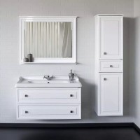 Тумба с раковиной Comfortу Феррара 00-00020308, 100 см, подвесная, цвет белый