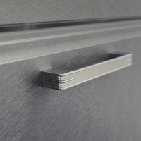 Тумба с раковиной Comfortу Бросно 00-00020428 (00-00020428CF), 60 см, подвесная, оружейная сталь, раковина Como 60, белая