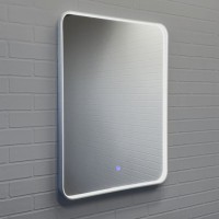 Зеркало Comfortу Сириус 00-00020612 (00-00014193CF), 60 см, LED IC-подсветка холодный свет, сенсор, рама серебро матовое