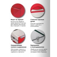 Тумба под раковину Style Line Жасмин 65 ЛС-00000035, 65 см, напольная, белая