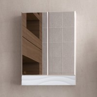Зеркало-шкаф Style Line Вероника 60 ЛС-00000055 Люкс, 60 см, подвесное, белое