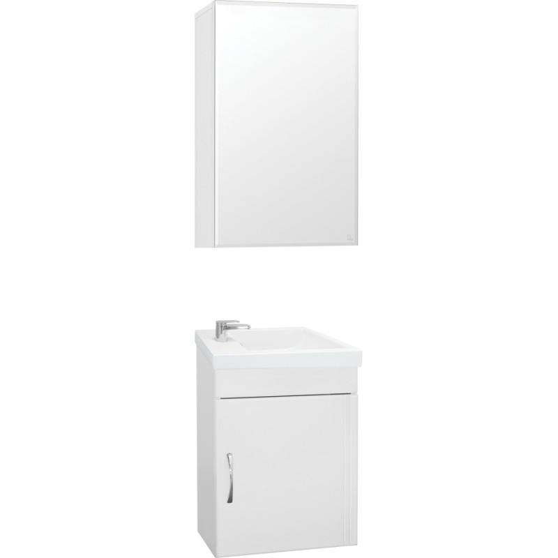 Зеркало-шкаф Style Line Эко Стандарт Альтаир 40 ЛС-00000114, 40 см, подвесное, белое