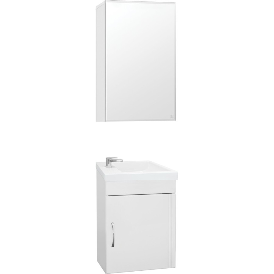Зеркало-шкаф Style Line Эко Стандарт Альтаир 40 ЛС-00000114, 40 см, подвесное, белое