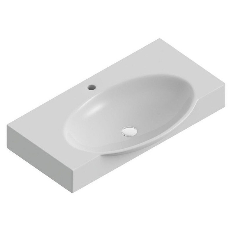 Раковина Style Line Infinity ЛС-00000139, 75 см, керамика, цвет белый