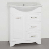 Раковина Style Line Байкал ЛС-00000144, 65 см, фарфор, цвет белый