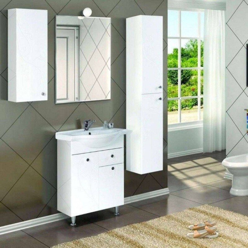 Раковина Style Line Байкал ЛС-00000144, 65 см, фарфор, цвет белый