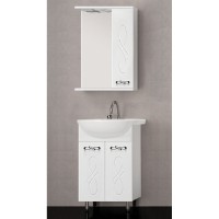 Зеркало-шкаф Style Line Венеция 55/С ЛС-00000261, 55 см, правое, подвесное, белое