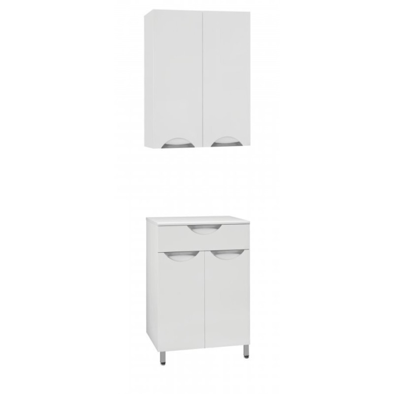 Шкаф подвесной Style Line Жасмин ЛС-00000334, 60 см, цвет белый