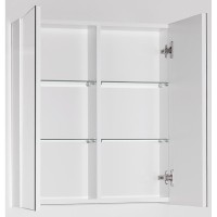 Зеркало-шкаф Style Line Амарант 60 ЛС-00000351, 60 см, подвесное, белое