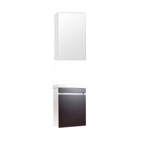 Тумба под раковину Style Line Compact 40 CC-00000417 Люкс, 40 см, подвесная, венге