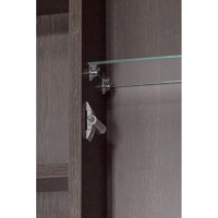 Зеркало-шкаф Style Line Кантри 90 ЛС-00000462, 90 см, подвесное, венге