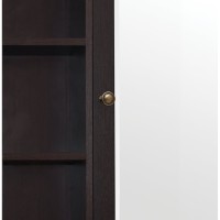 Зеркало-шкаф Style Line Кантри 90 ЛС-00000462, 90 см, подвесное, венге