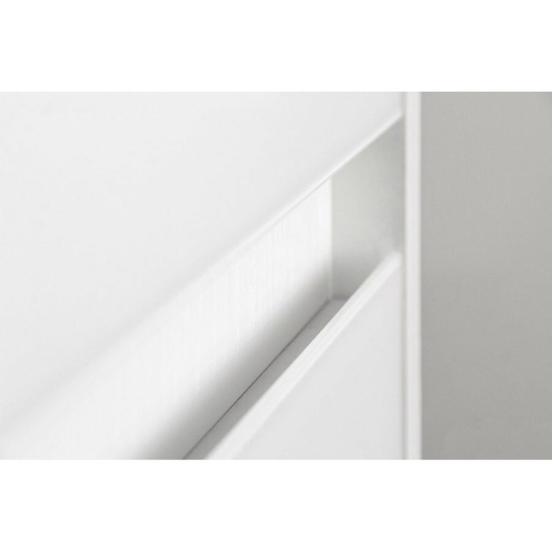 Тумба Style Line Монако ЛС-00000634 Plus, 80 см подвесная, осина/белый лакобель