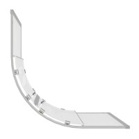 Душевой уголок Good Door Cube R-80-C-CH, КУ00001, 80 х 80 см, стекло прозрачное, профиль хром