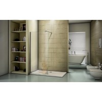 Душевая стенка Good Door Walk In SP-90-C-CH, 90 х 195 см, стекло прозрачное, хром, ВИ00001