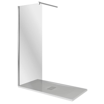 Душевая стенка Good Door Walk In SP-90-C-CH, 90 х 195 см, стекло прозрачное, хром, ВИ00001