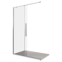 Душевая дверь Good Door Idea WTW-110-C-CH, 110 х 195 см, стекло прозрачное, профиль хром, ИД00001