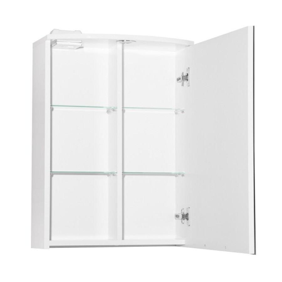 Зеркало-шкаф Style Line Жасмин 2 500/С ЛС-000010038 Люкс, 50 см, подвесное, белое