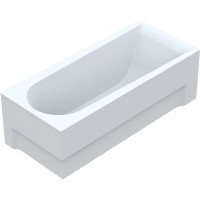 Ванна акриловая Vayer Boomerang Гл000010856 180 х 80 см, белая