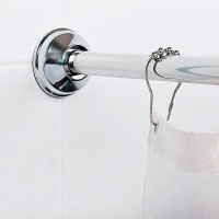 Карниз для ванной Vayer Kaliope Гл000013928 150 х 150 см, полукруглый, цвет хром