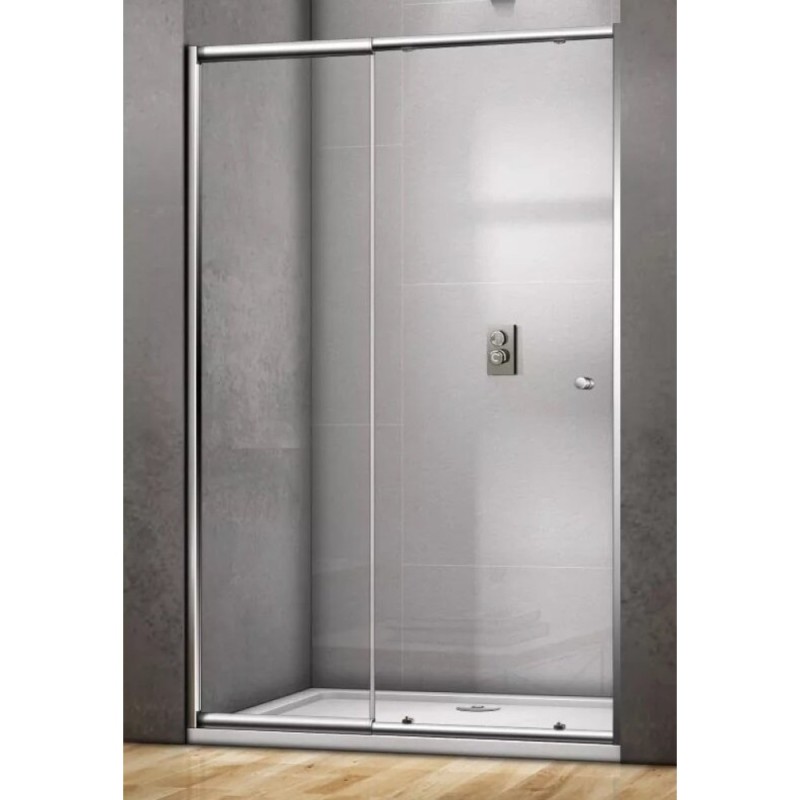 Душевая дверь Good Door Lira WTW-110-C-CH, 110 х 185 см, стекло прозрачное, профиль хром, ЛИ00002