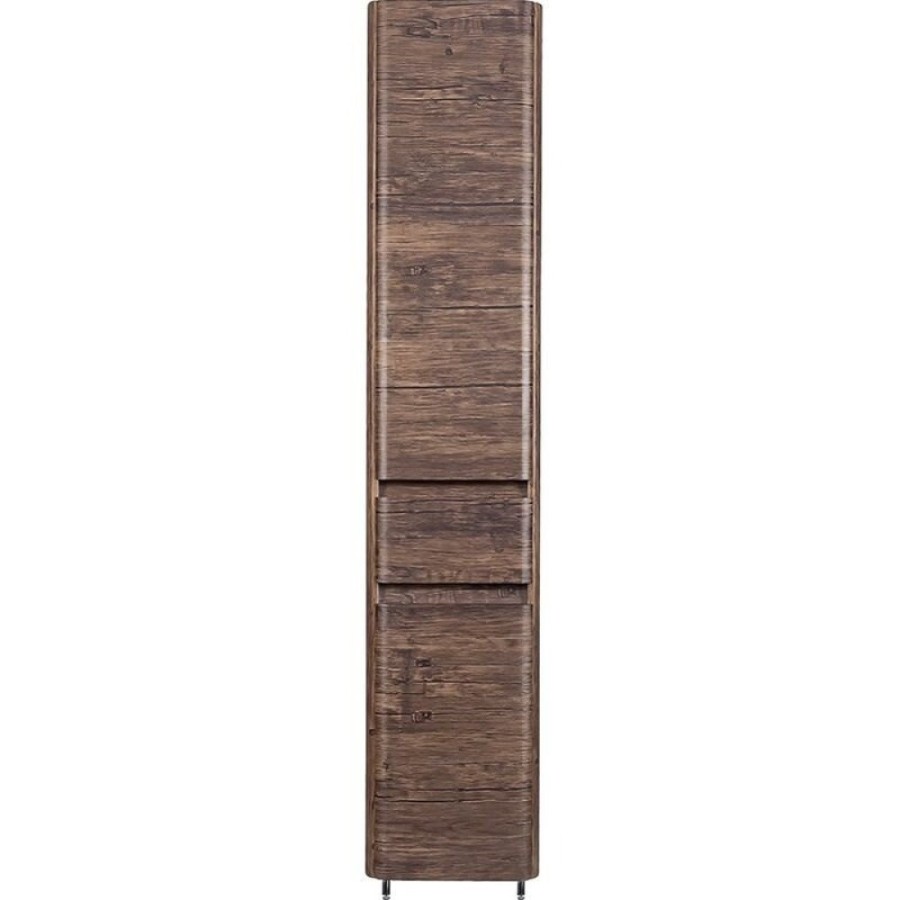 Пенал Style Line Атлантика Люкс Plus, 35 см, подвесной/напольный, старое дерево, СС-00002222