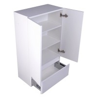 Шкаф подвесной Style Line Атлантика СС-00002226, 60 см, цвет антискрейч белый