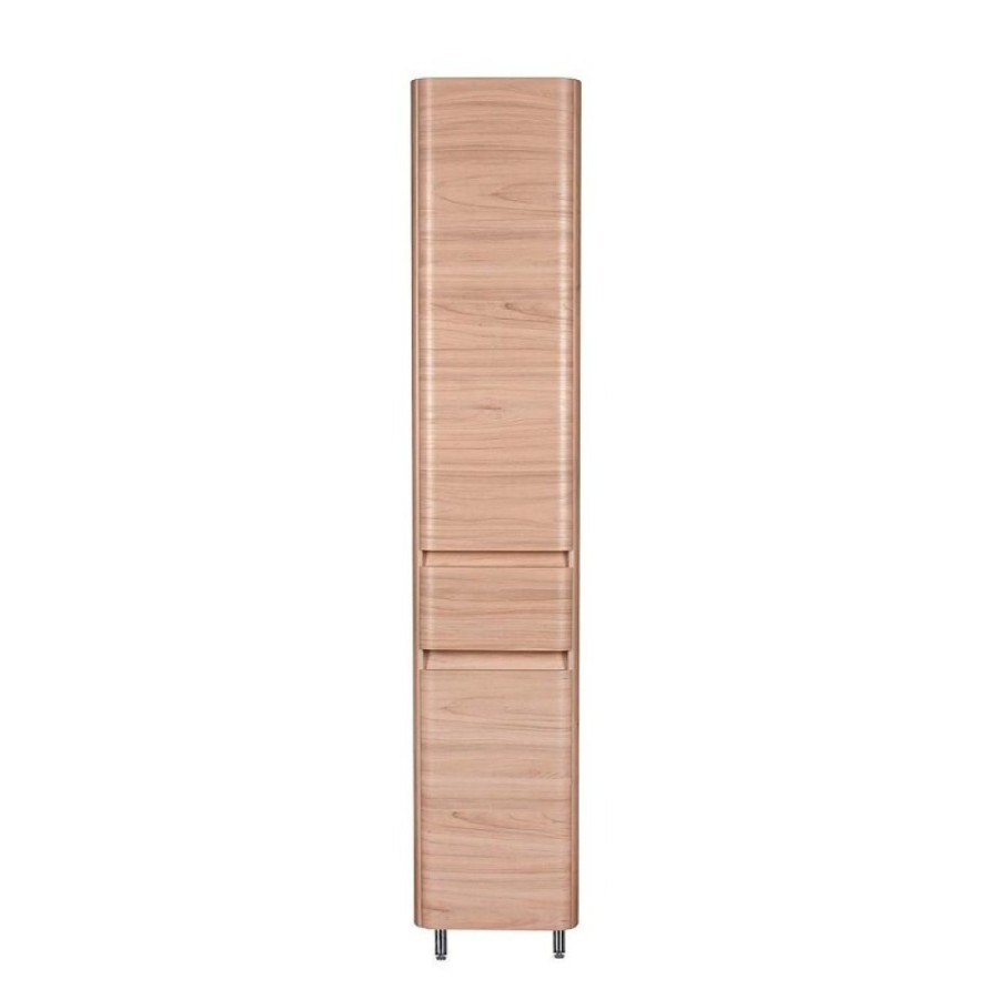 Пенал Style Line Атлантика 35 L, СС-00002228, 35 см, подвесной/напольный, с корзиной, Люкс ясень перламутр Plus