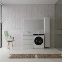 Шкаф-пенал Style Line Даллас Люкс без корзины, 30 см, напольный, белый, СС-00002235