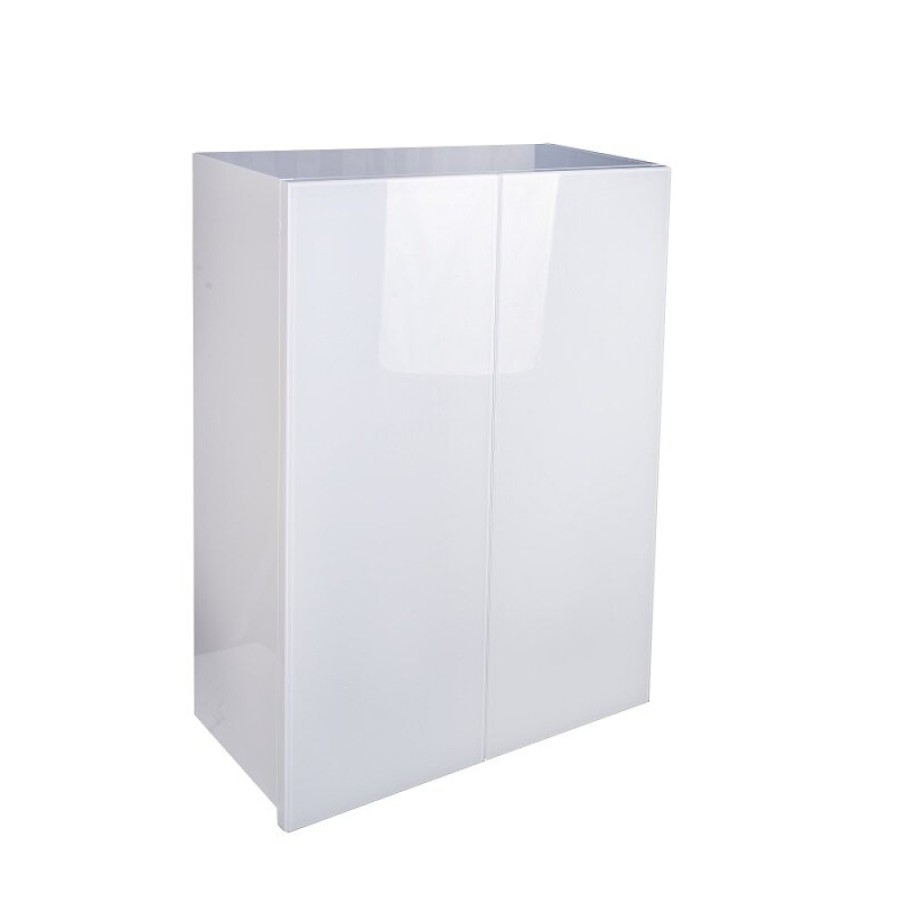 Шкаф подвесной Style Line Даймонд Люкс Plus СС-00002255, 60 см, цвет белый