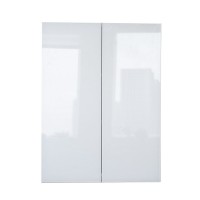 Шкаф подвесной Style Line Даймонд Люкс Plus СС-00002255, 60 см, цвет белый