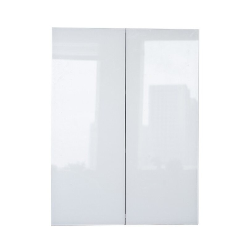 Шкаф подвесной Style Line Даймонд Люкс Plus СС-00002255, 60 см, цвет белый