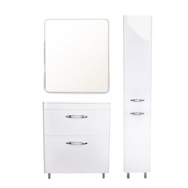 Тумба под раковину Style Line Каре 70 СС-00002266, 70 см, напольная, белая