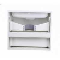 Тумба под раковину Style Line Каре 70 СС-00002269, подвесная, 70 см, Люкс Pluse белая