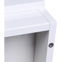 Тумба под раковину Style Line El Fante Даллас 140 СС-00002273 Люкс Plus, 140 см, напольная, белая