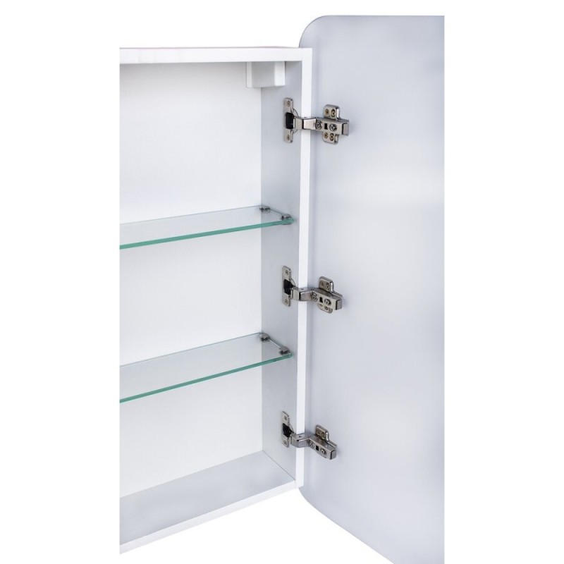 Зеркало-шкаф Style Line El Fante Каре 60 СС-00002274, 60 см, подвесное, с подсветкой и сенсором, белое