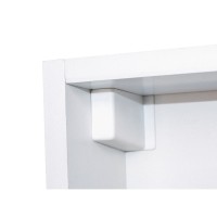 Зеркало-шкаф Style Line El Fante Каре 80 СС-00002276, 80 см, с подсветкой и сенсором, белое