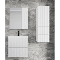 Тумба под раковину Style Line Стокгольм 60 ЛС-00002307, 60 см подвесная, белый рифленый софт