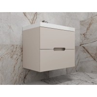 Тумба под раковину Style Line Матис 70 ЛС-00002309, 70 см подвесная, крем