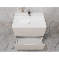 Тумба под раковину Style Line Матис 70 ЛС-00002309, 70 см подвесная, крем