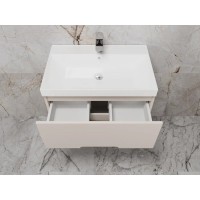Тумба под раковину Style Line Матис 70 ЛС-00002309, 70 см подвесная, крем