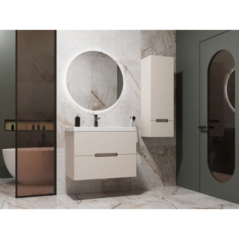 Тумба под раковину Style Line Матис 60 ЛС-00002310, 60 см подвесная, крем