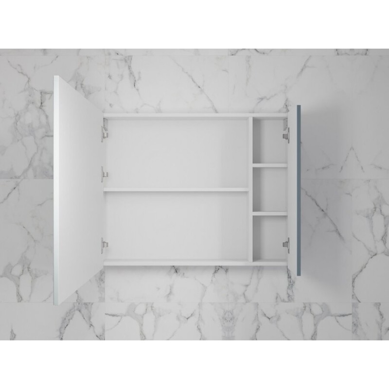 Зеркальный шкаф Style Line Стокгольм 70 см, графит софт, ЛС-00002323